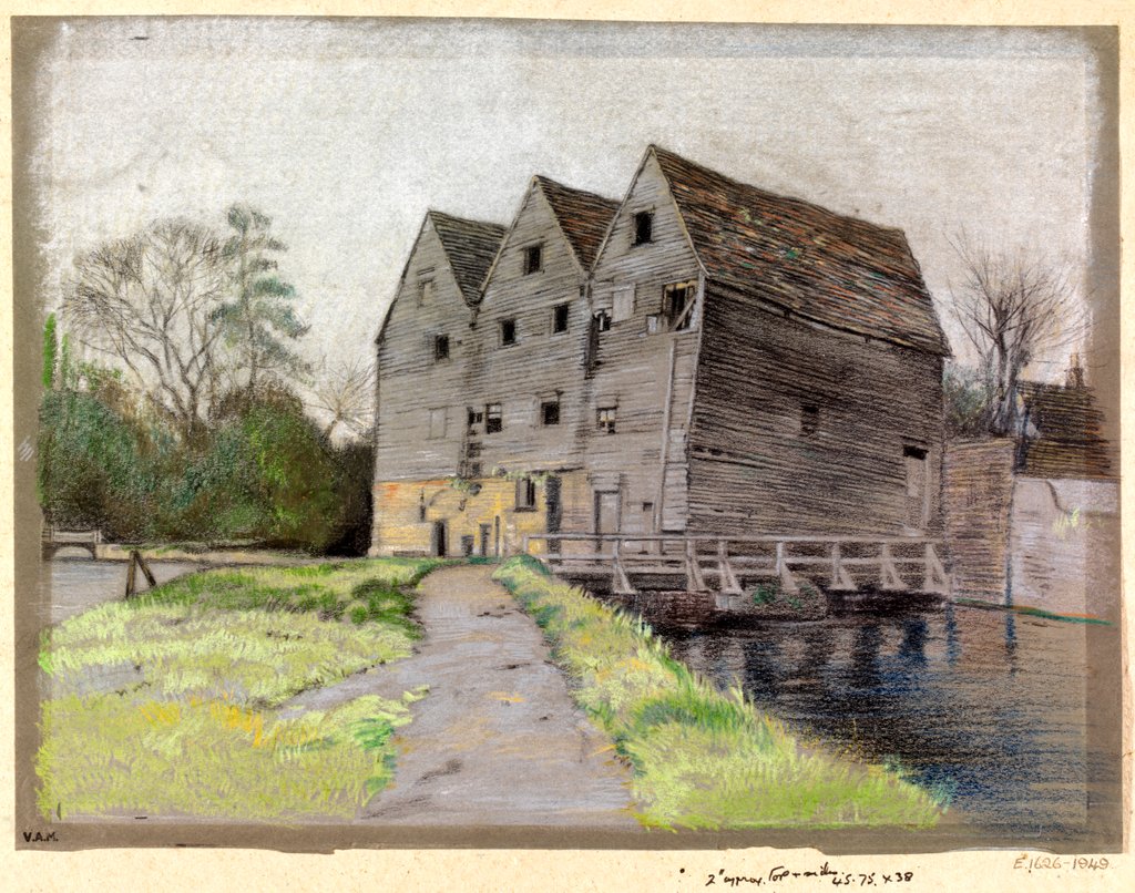 Detail of Godmanchester Mill by Edward Walker