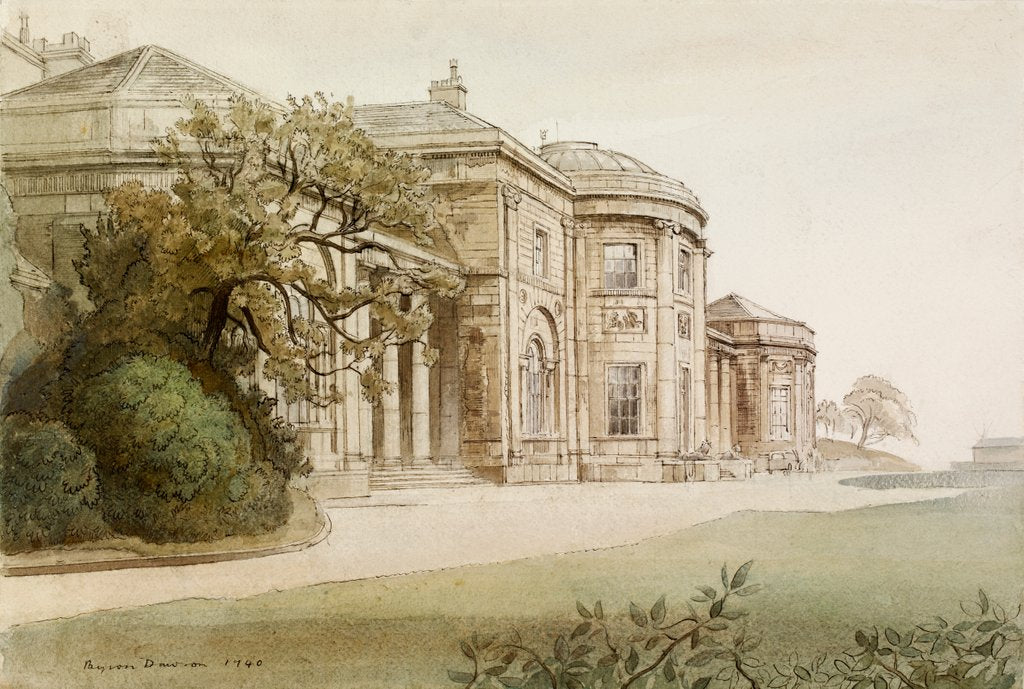 Detail of Heaton Hall, Manchester by Byron Dawson