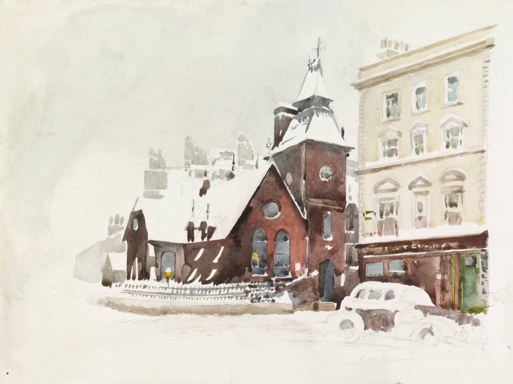 Detail of St Peter's Church School, Eaton Square, SW1 by Caroline M. Ediss