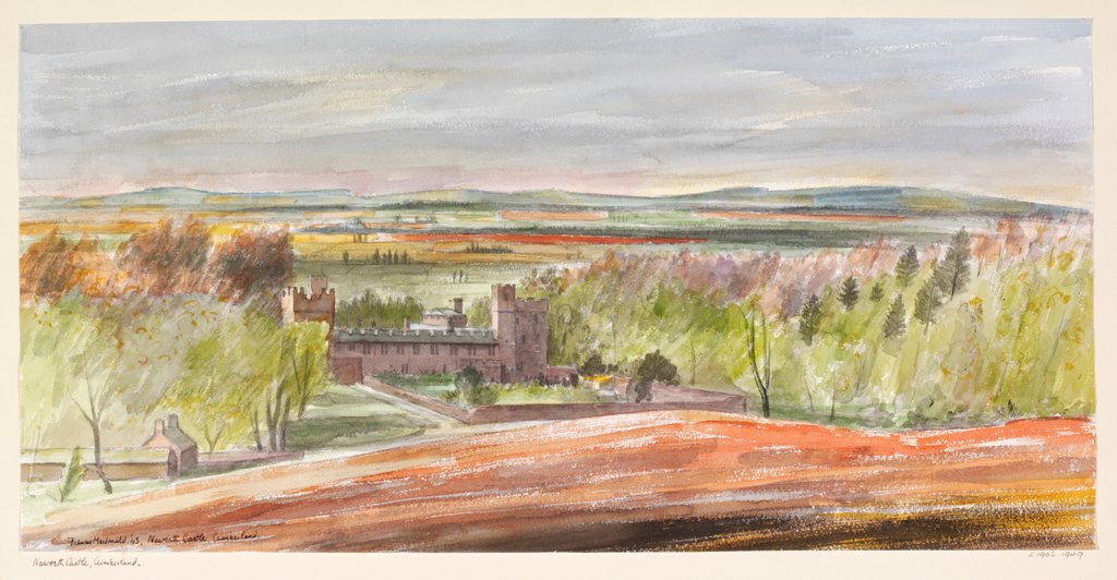 Detail of Naworth Castle, Cumberland by Frances Macdonald