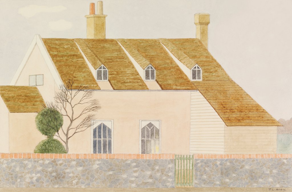 Detail of A Cottage at Easton by Jack L. Airy