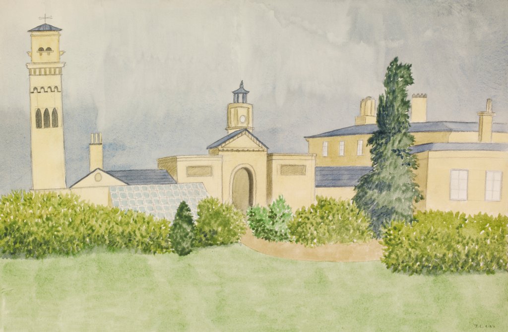 Detail of Doughty's House at Theberton by Jack L. Airy