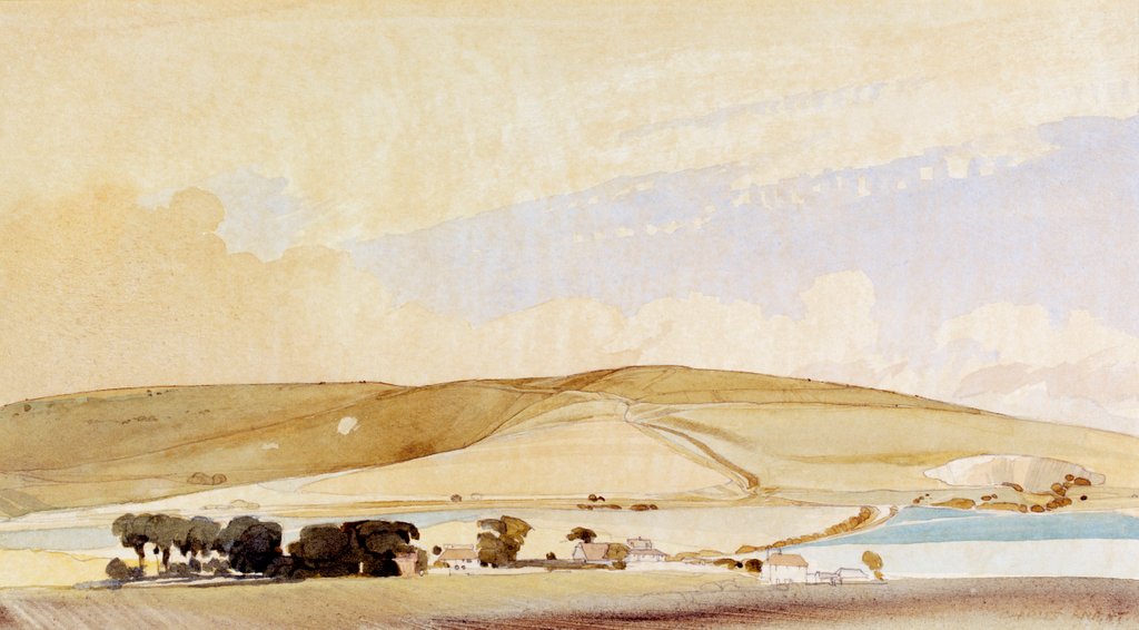 Detail of The Southdown, Underhill Road, In the Cuckmere Valley at Milton Street by Charles Knight