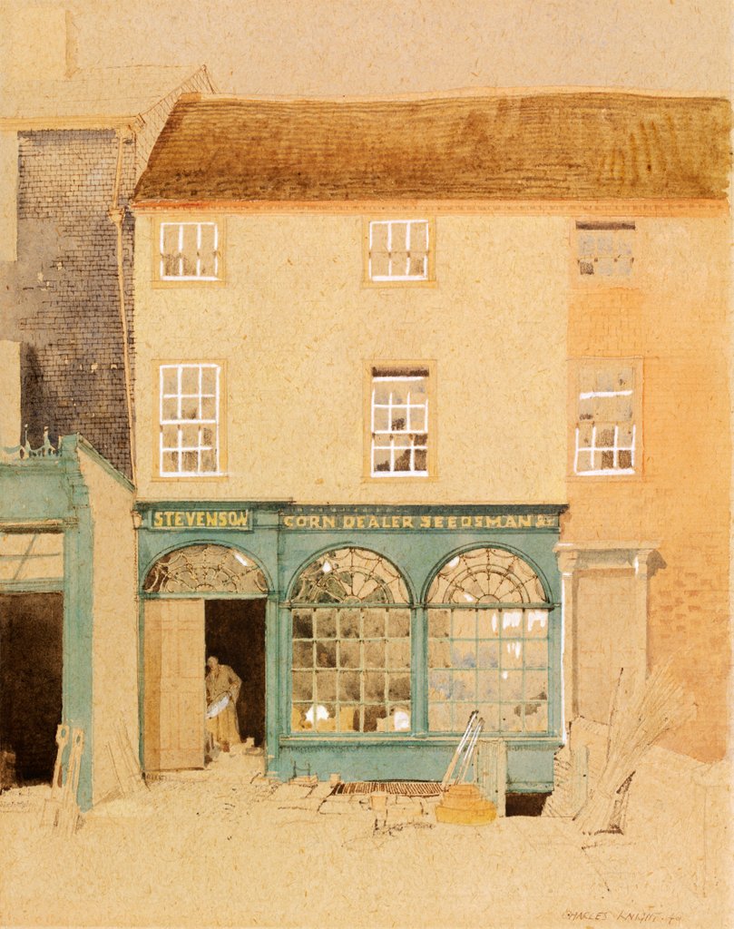 Detail of Regency Shop, Market Street, Lewes by Charles Knight