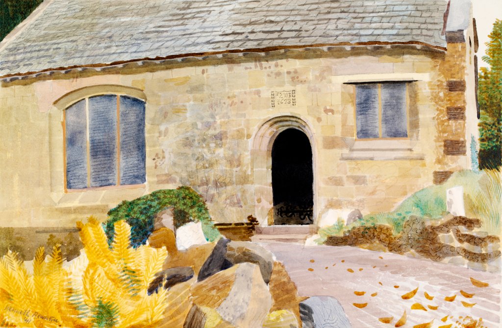 Detail of Gwydir Uchaf - the Chapel built by Sir Richard Wynne by Kenneth Rowntree