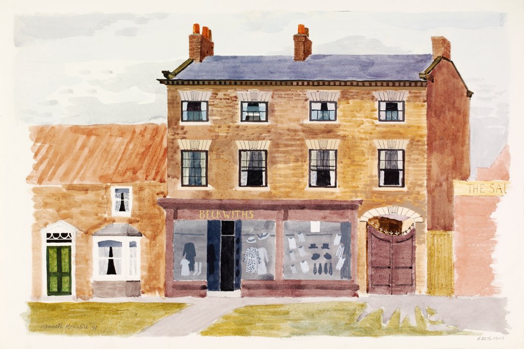 Detail of House at Easingwold by Kenneth Rowntree
