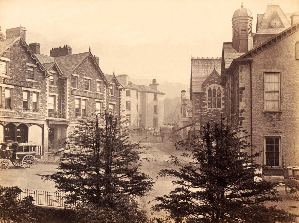 Detail of Market Place, Ambleside by Francis Frith & Co.