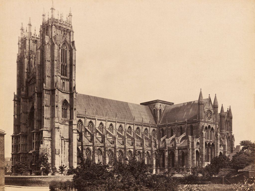 Detail of Beverley Minster by Francis Frith & Co.
