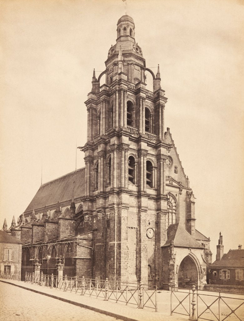 Detail of Blois Cathedral by Francis Frith & Co.