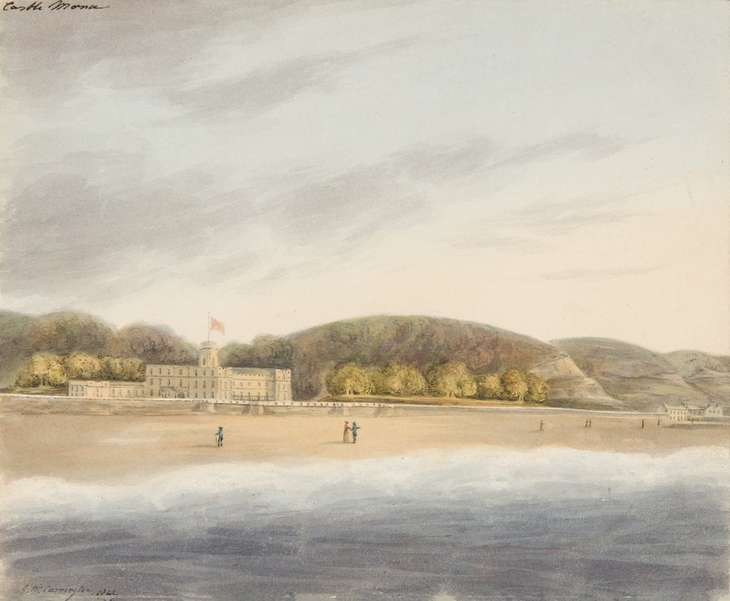 Detail of Castle Mona by George William Carrington