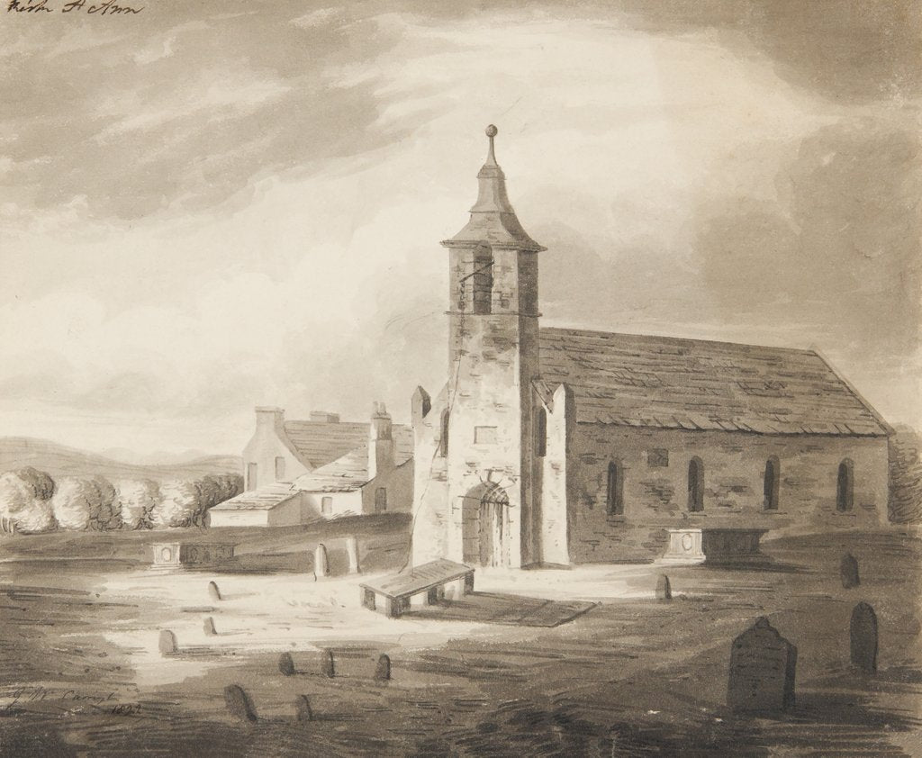 Detail of Kirk St Ann by George William Carrington