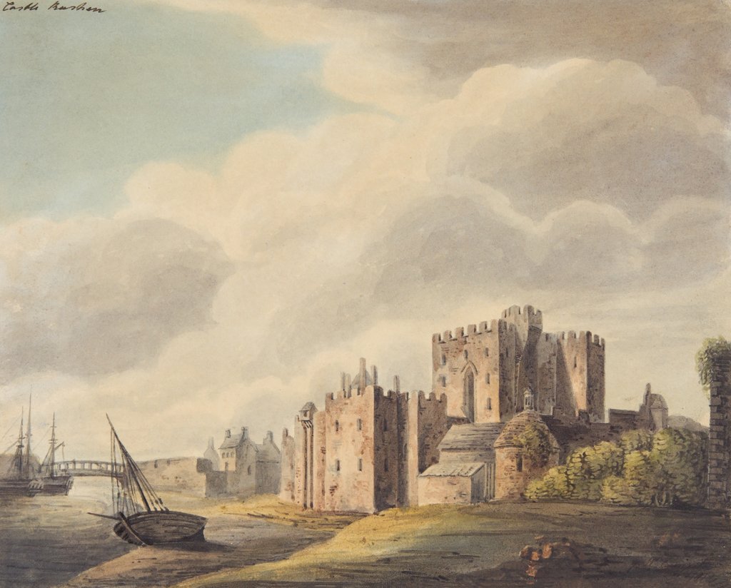 Detail of Castle Rushen by George William Carrington