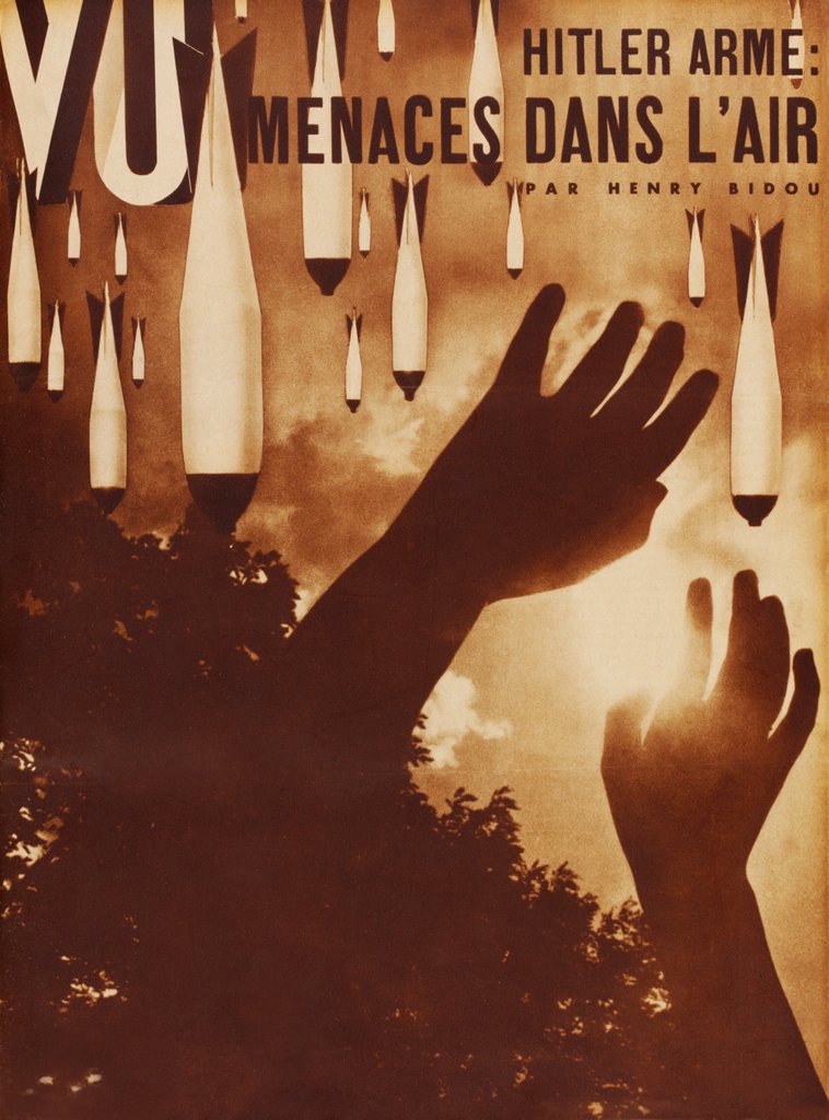 Detail of Hitler Arme - Menaces Dan L`Air by Anonymous
