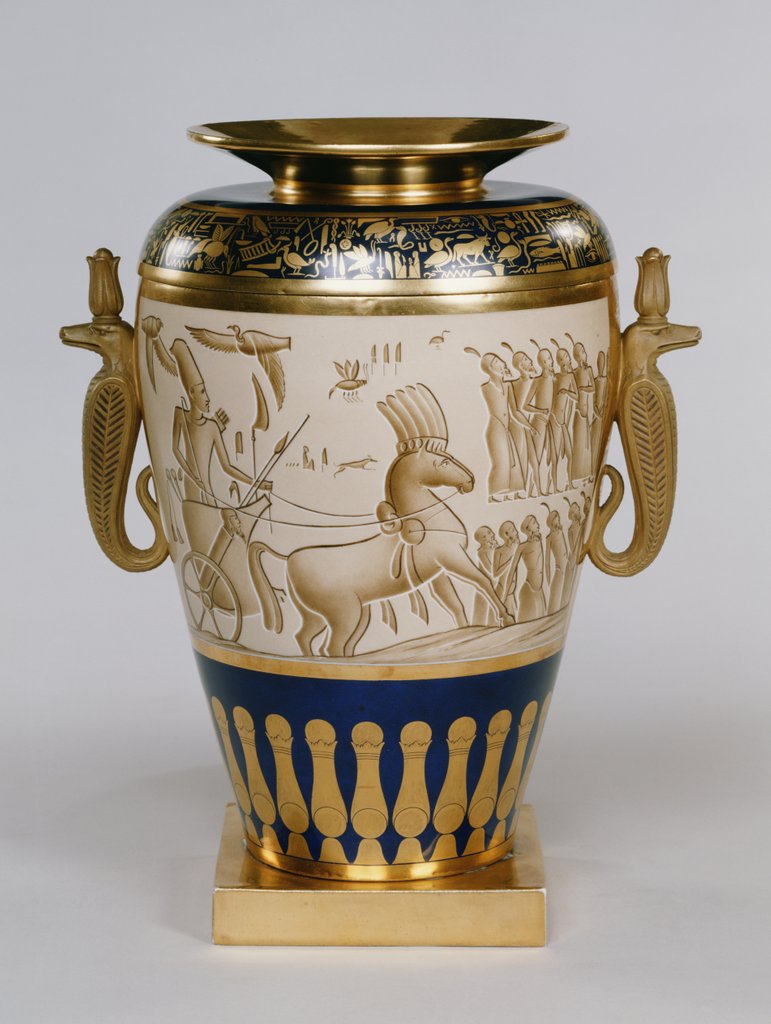 Detail of Ice cream pail. Sevrés, France, 1810-12 by Sevrés
