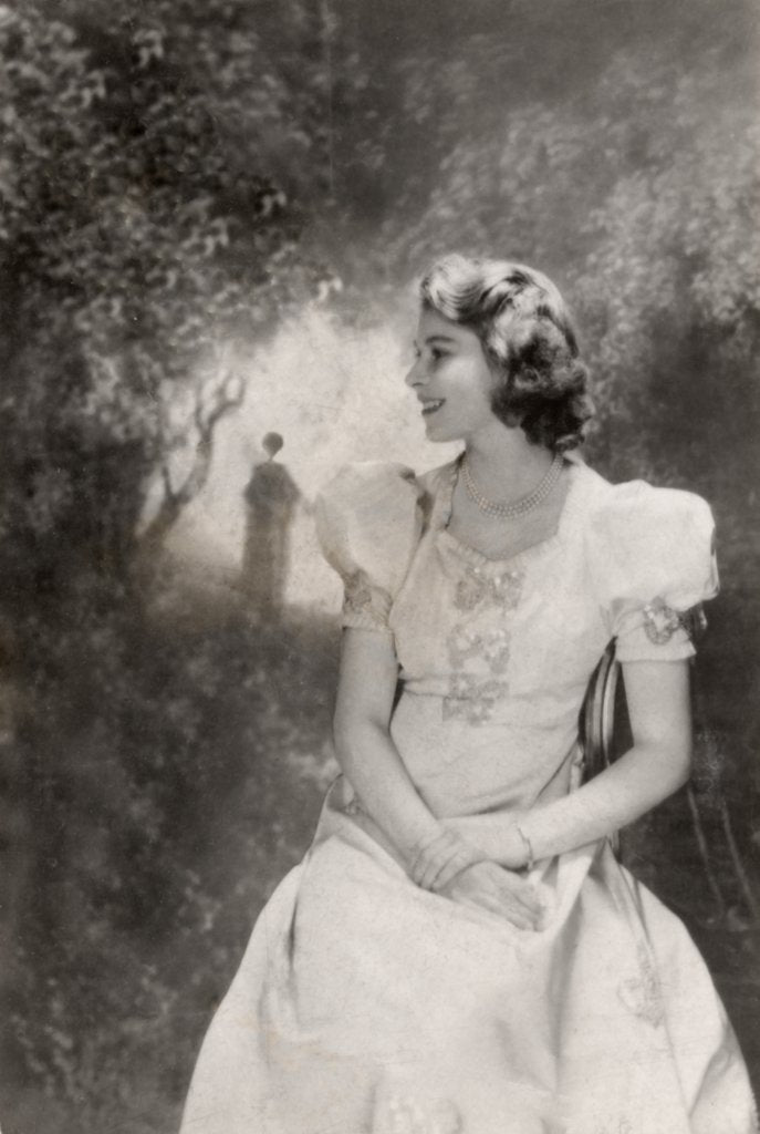 Detail of Princess Elizabeth by Cecil Beaton