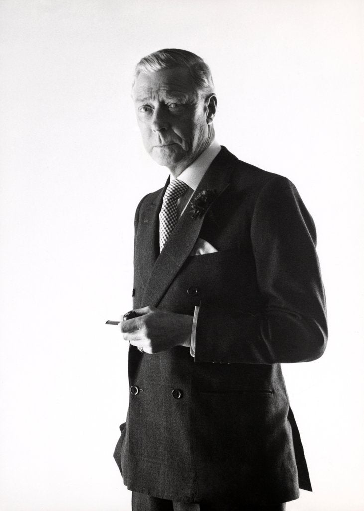 Detail of The Duke of Windsor with pipe by Cecil Beaton