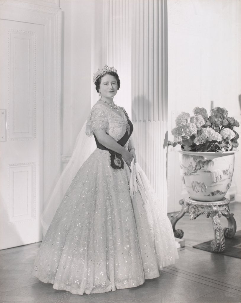 Detail of The Queen Mother by Cecil Beaton