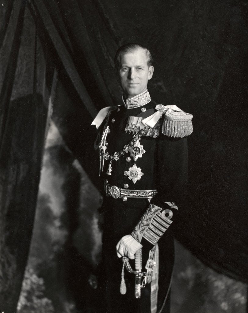 Detail of Prince Philip by Cecil Beaton