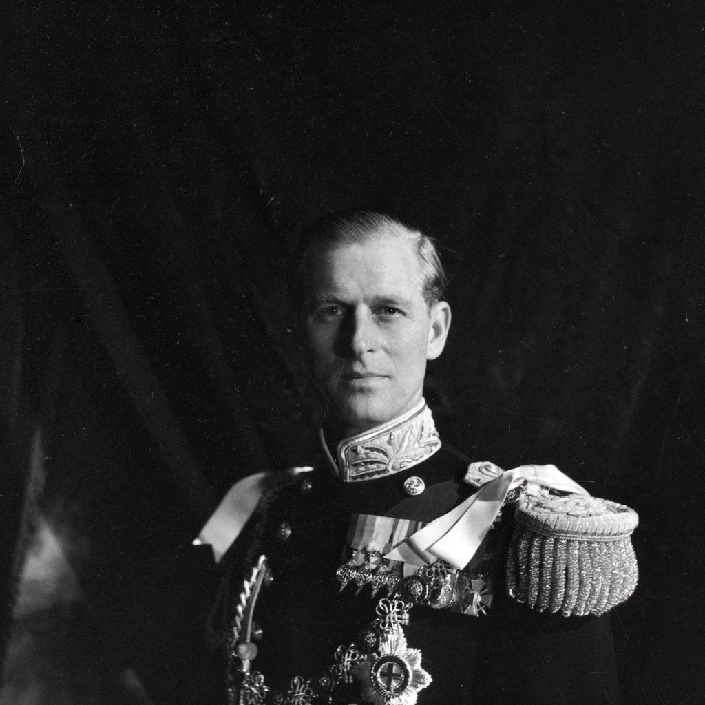 Detail of Prince Philip by Cecil Beaton