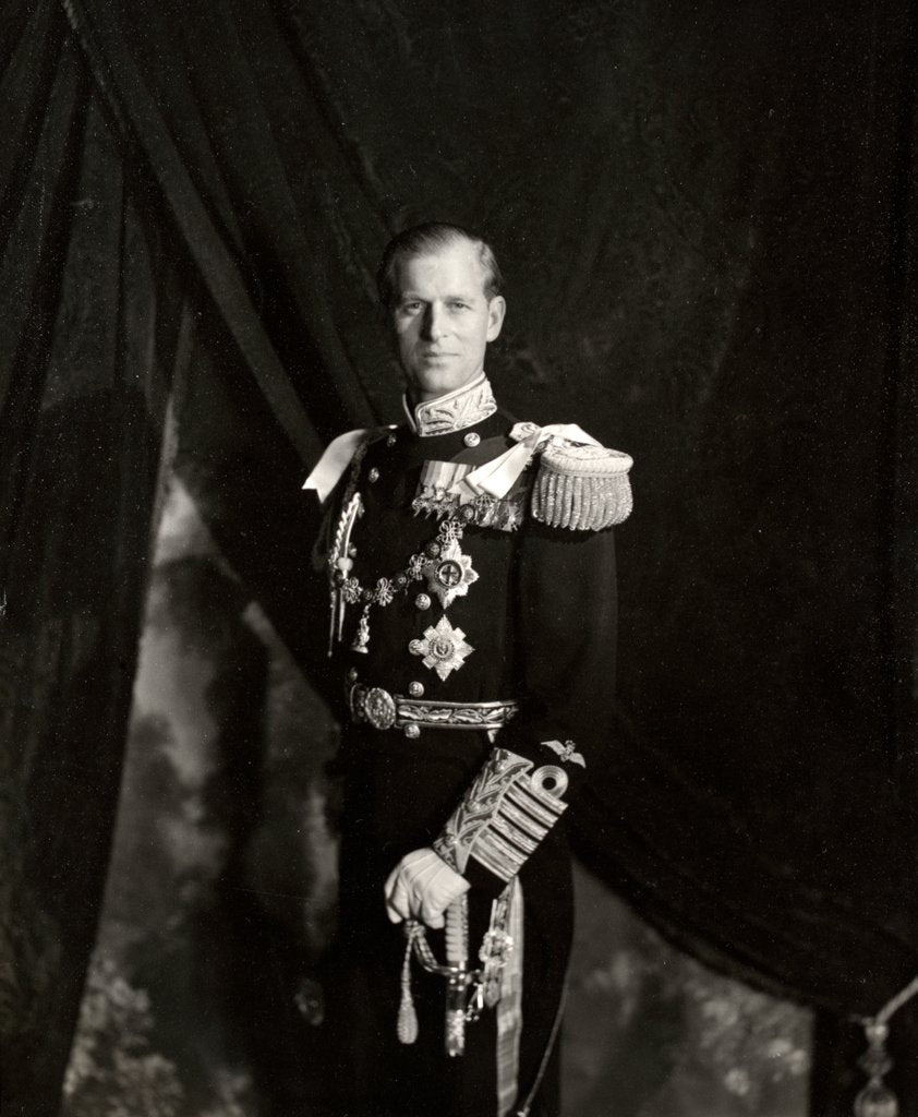 Detail of Prince Philip by Cecil Beaton