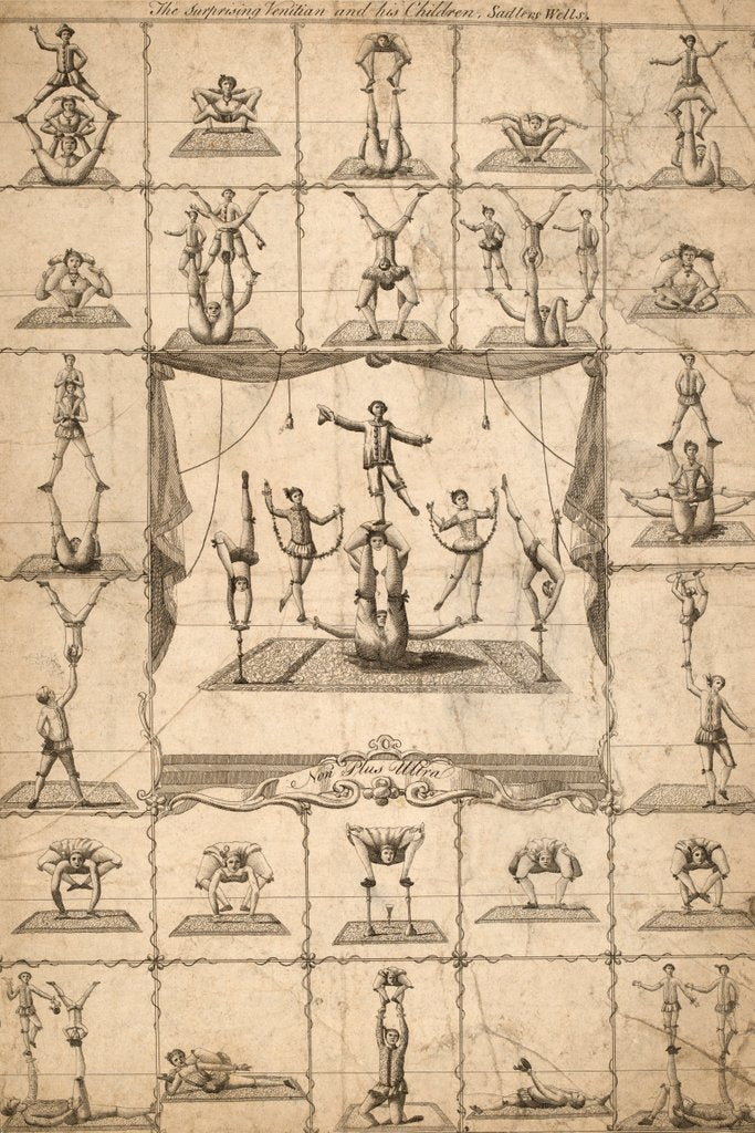 Detail of The Surprising Venetian and His Children, at the Sadler's Wells by Unknown