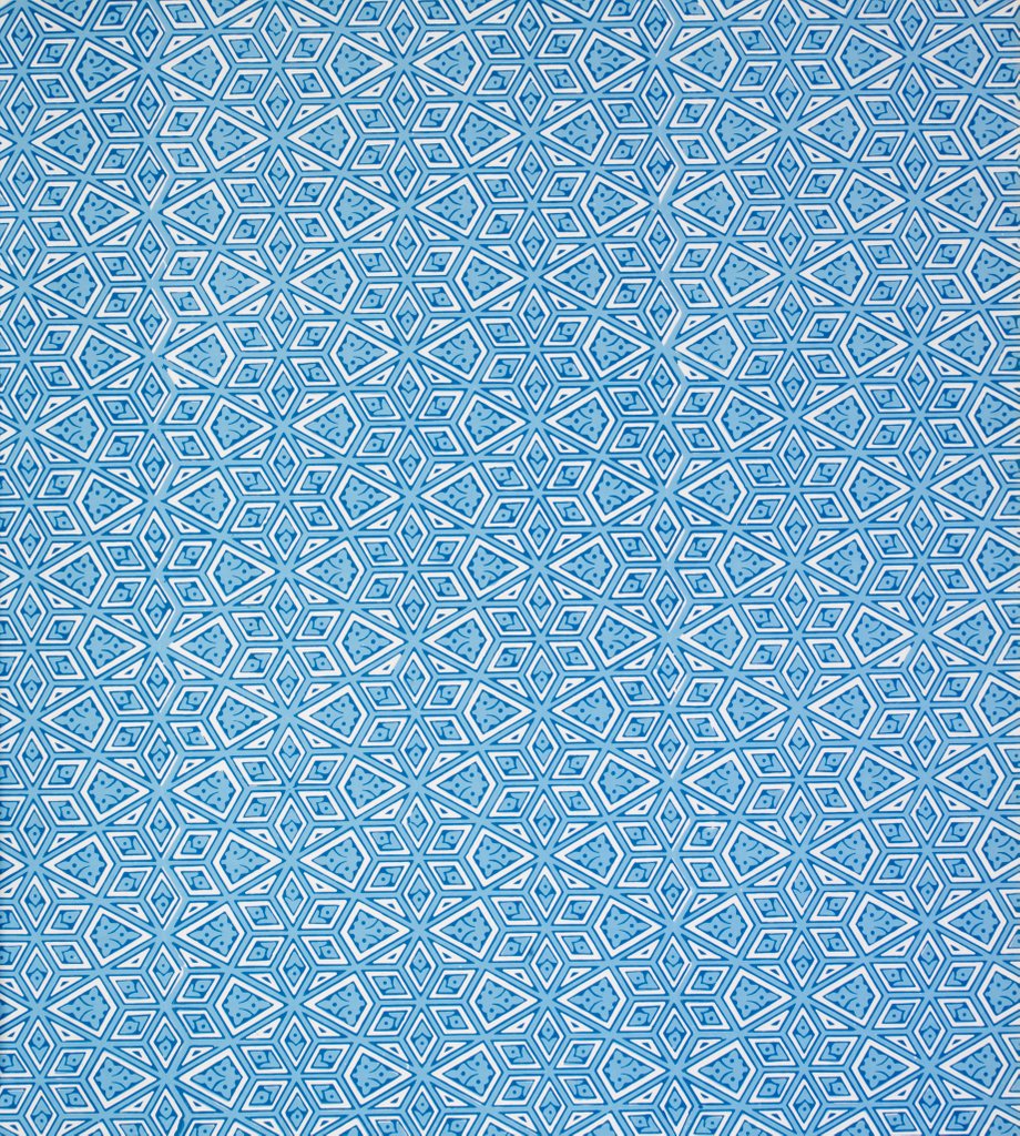 Detail of Specimen of patterned wallpaper by Owen Jones