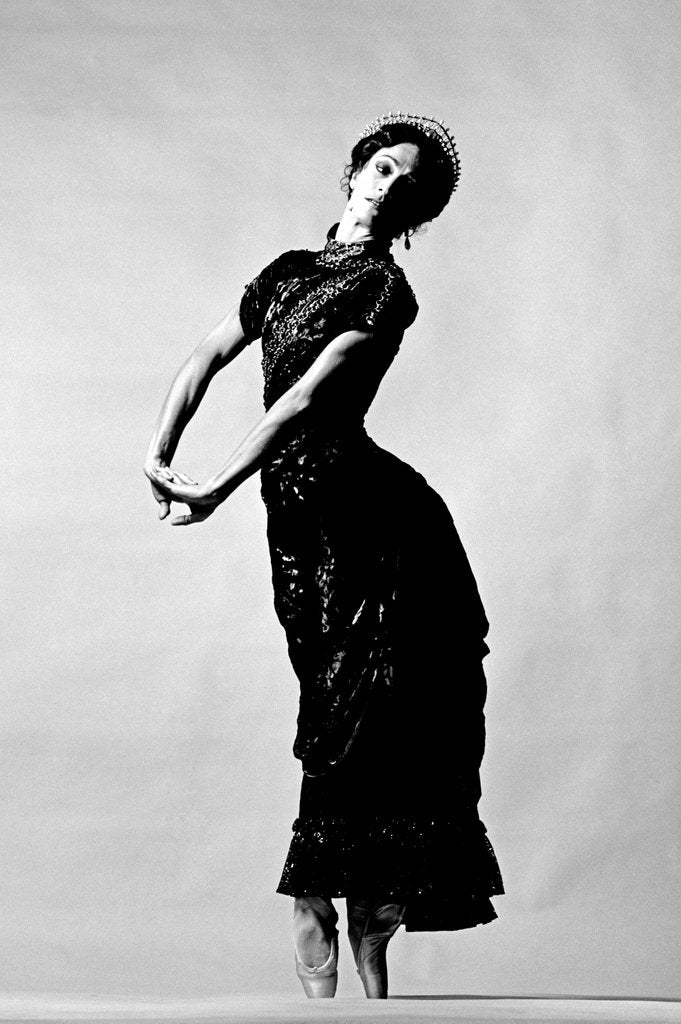 Detail of Monica Mason at The Royal Ballet by Anthony Crickmay