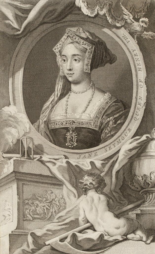 Detail of Jane Seymour by J. & P. Knapton