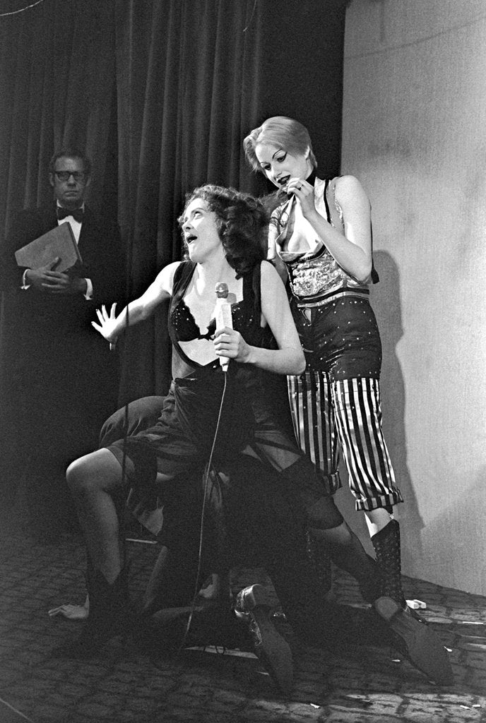 Detail of Jonathan Adams, Patricia Quinn and Little Nell in Richard O'Brien's Rocky Horror Show at the Royal Court Theatre by Douglas H. Jeffery