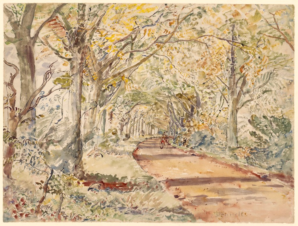 Detail of Beech Avenue, Lasham by Thomas Hennell