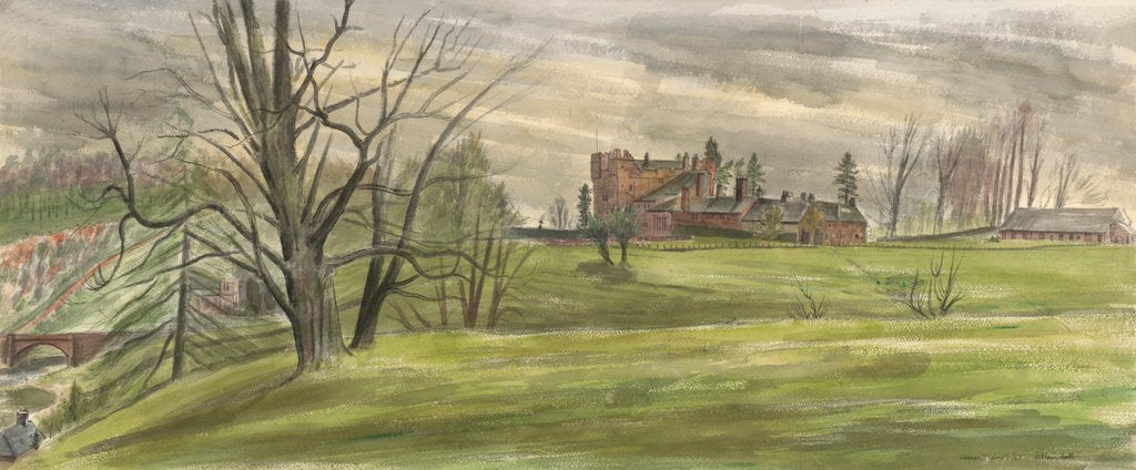 Detail of Askham Hall, Westmorland by Frances Macdonald