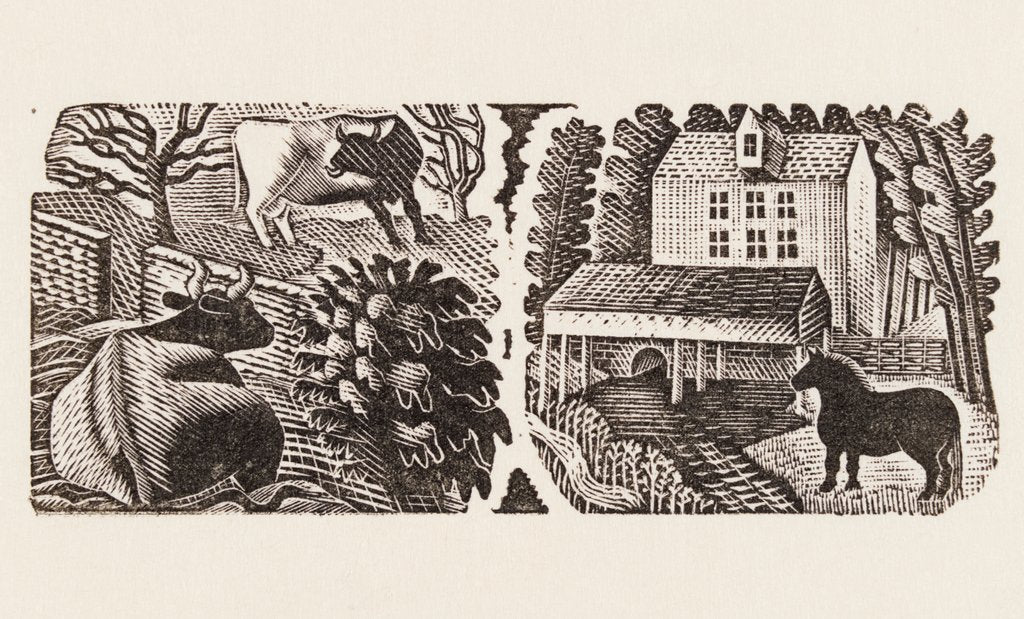 Detail of Illustration by Eric Ravilious