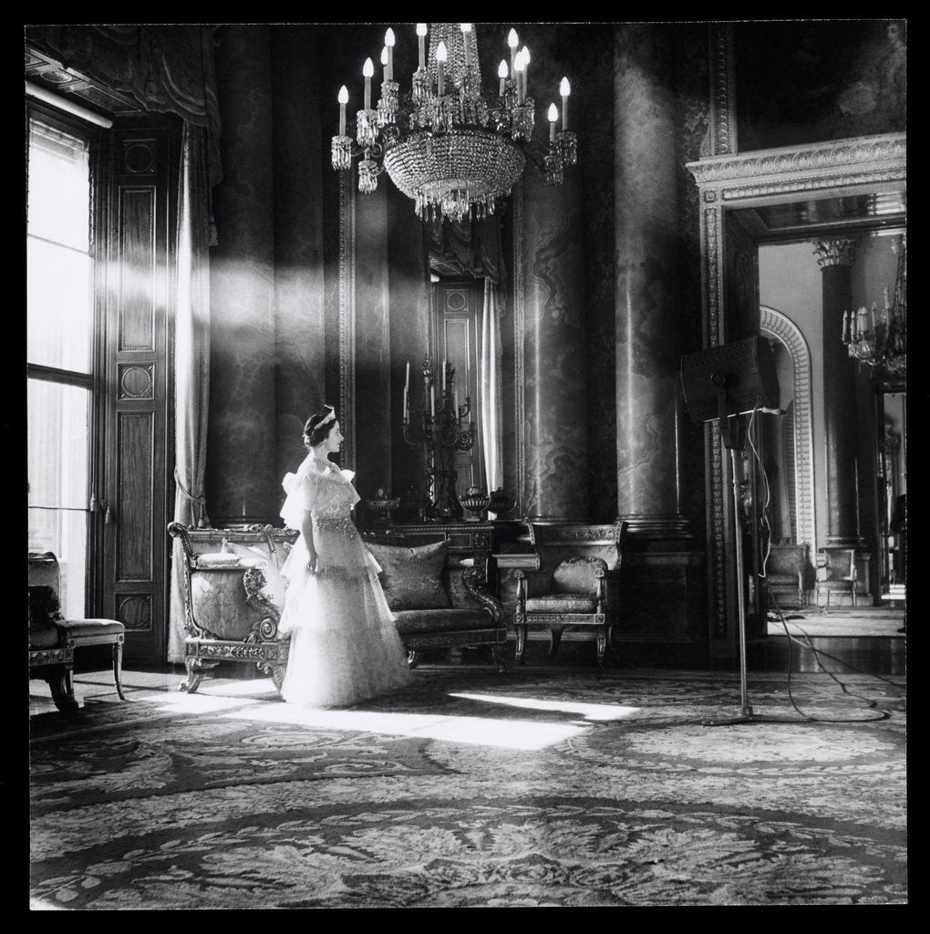 Detail of Queen Elizabeth, The Queen Mother by Cecil Beaton