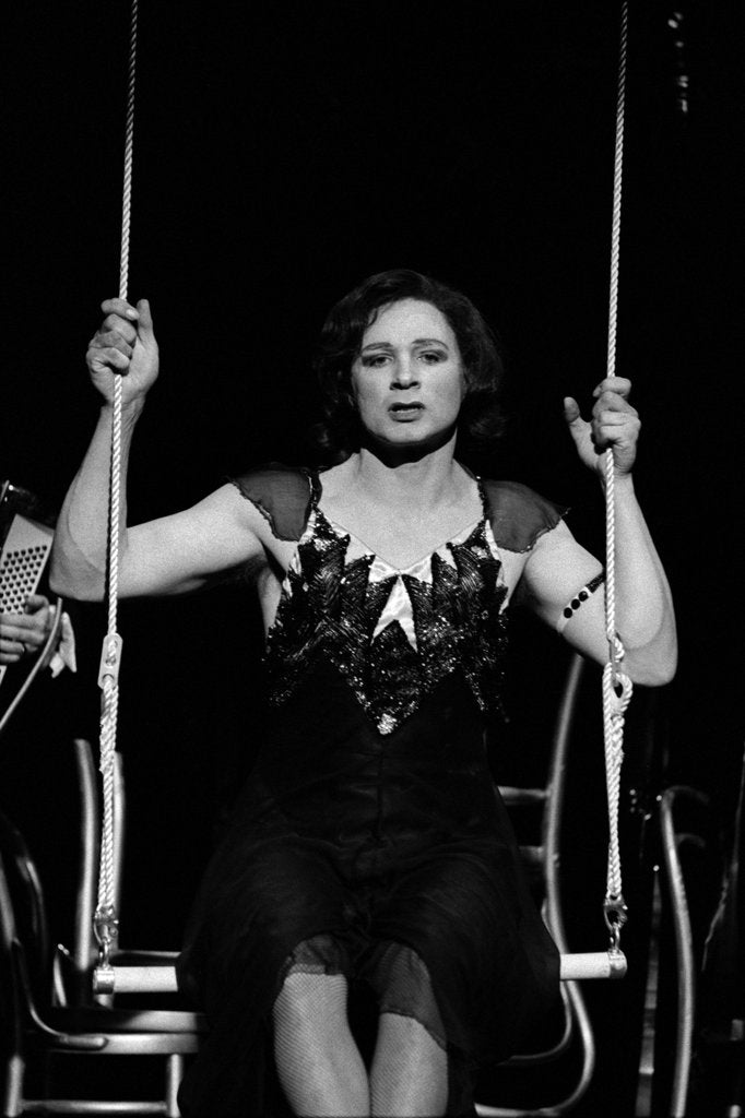 Detail of Ken Shorter in Martin Sherman's Bent at the Royal Court Theatre by Douglas H. Jeffery