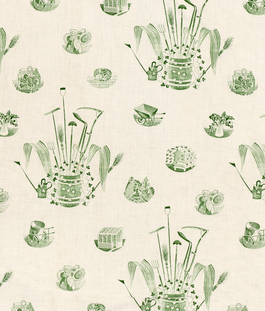 Detail of Garden implement design by Eric Ravilious