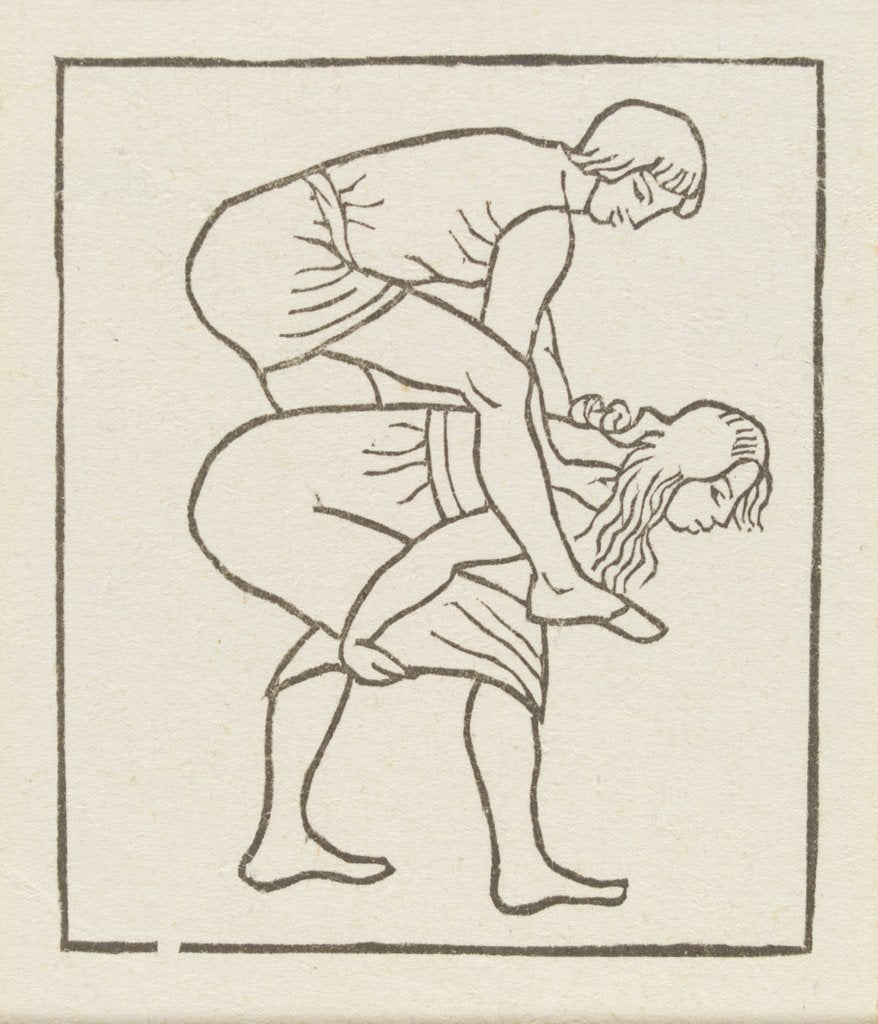 Detail of Leapfrogging by Aristide Maillol