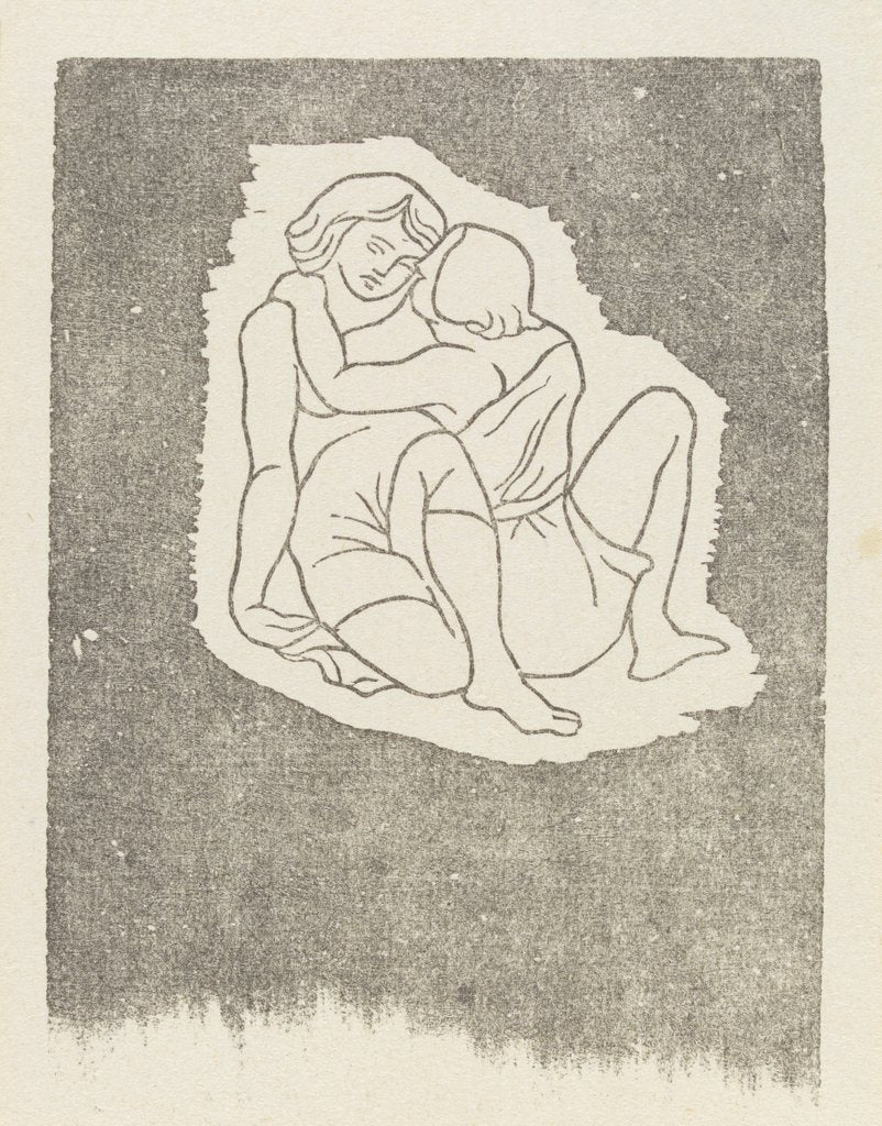 Detail of Couple by Aristide Maillol