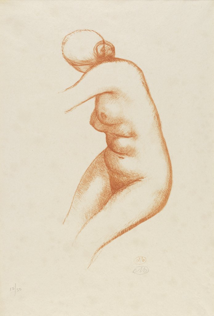 Detail of Female nude by Aristide Maillol