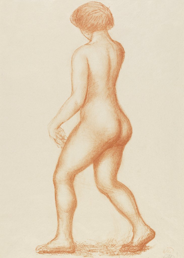 Detail of Female nude by Aristide Maillol