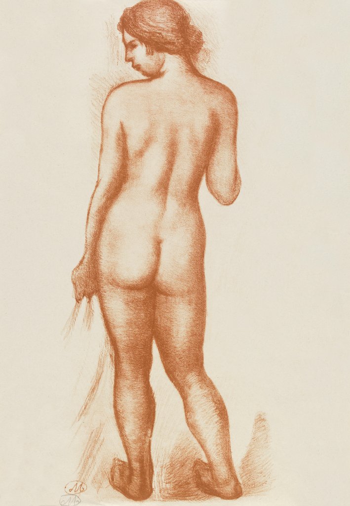 Detail of Female nude by Aristide Maillol
