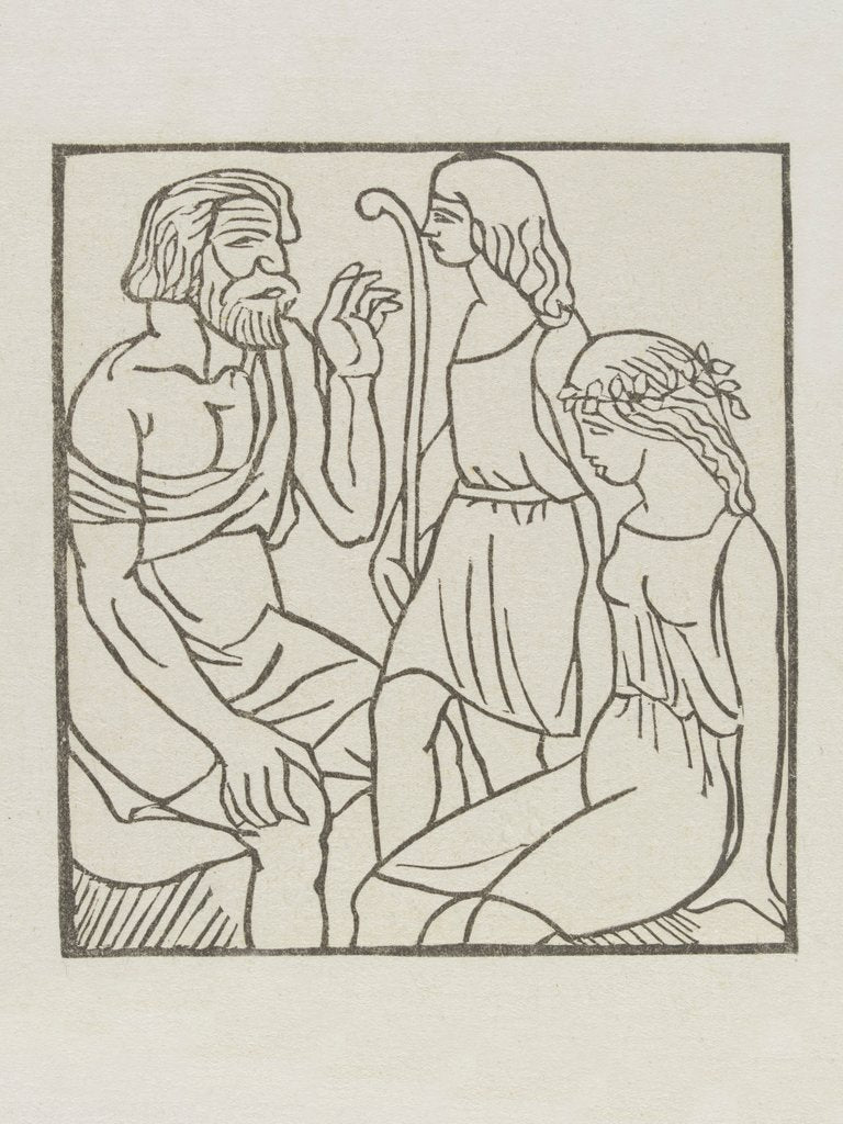 Detail of Shepherds by Aristide Maillol