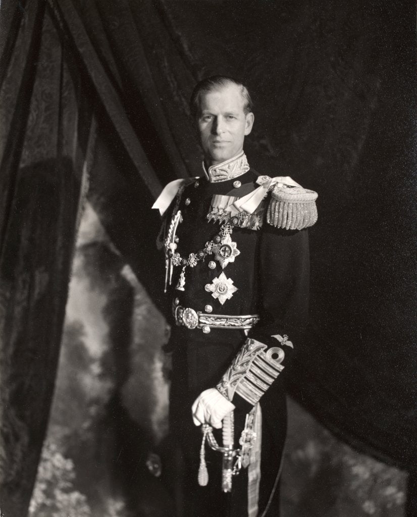 Detail of Prince Philip by Cecil Beaton