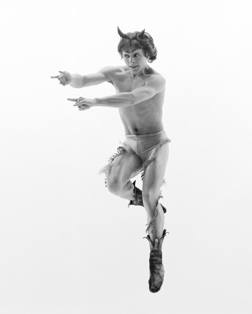 Detail of Francis Pedros in William Shakespeare's Midsummer Night's Dream at Alexander Roy London Ballet Theatre by Anthony Crickmay