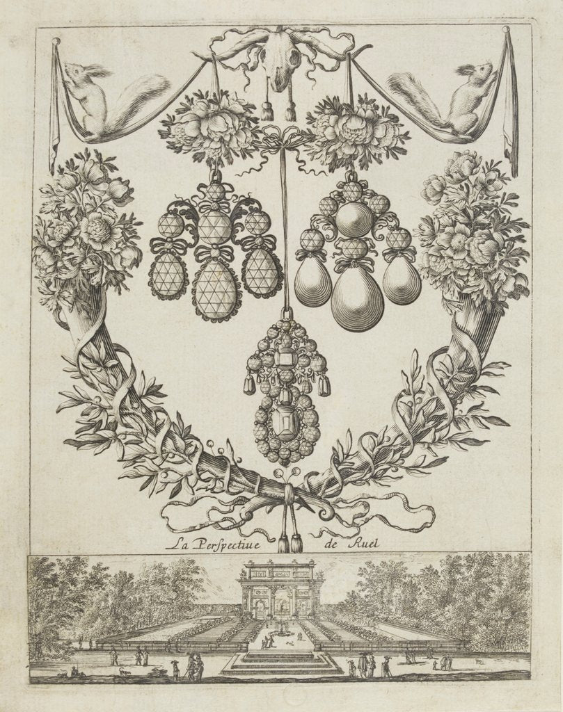 Detail of Perspective de Ruel by François Lefebvre