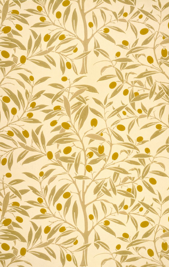 Detail of The Wild Olive by Charles Francis Annesley Voysey