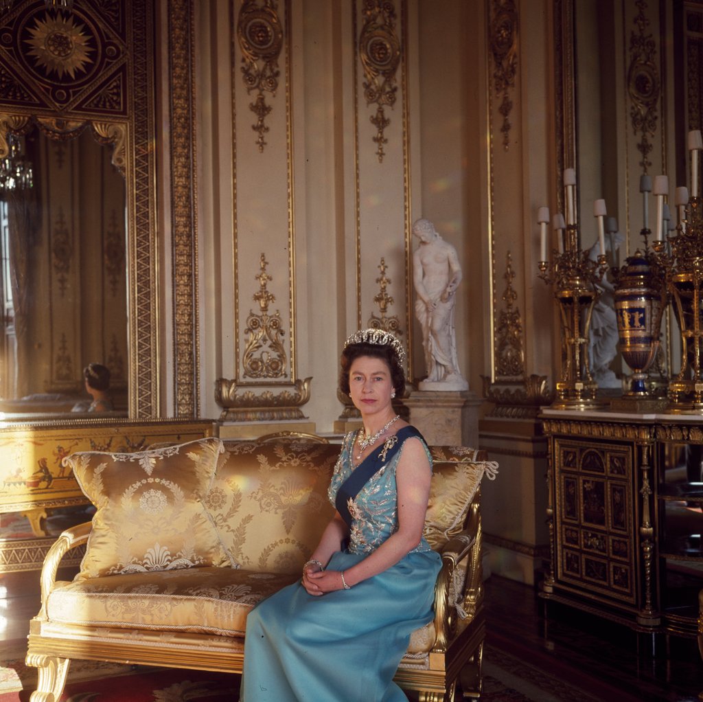 Detail of Queen Elizabeth II by Cecil Beaton