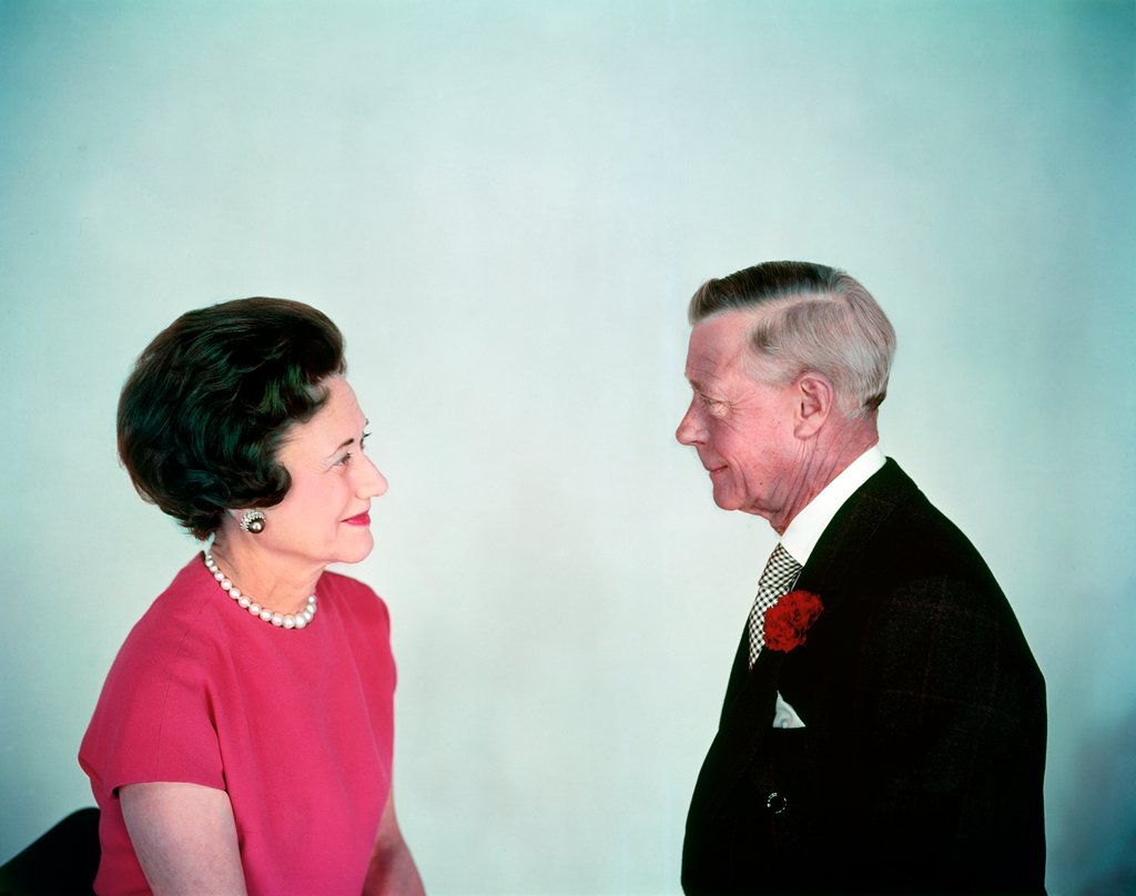 Detail of The Duke and Wallis Simpson, the Duchess of Windsor by Cecil Beaton