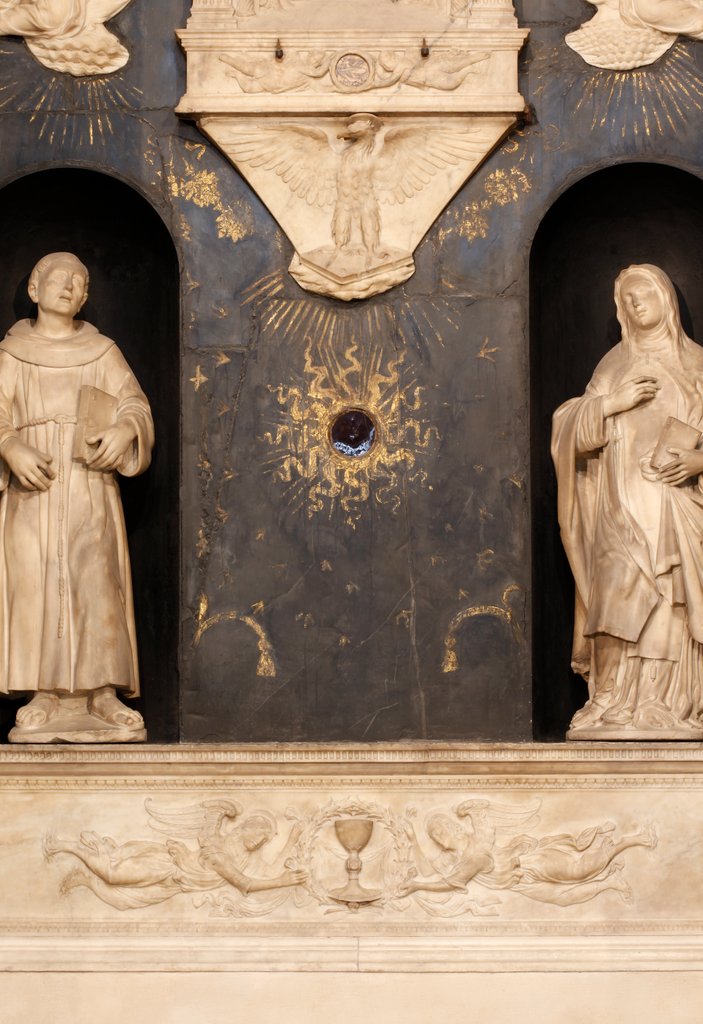 Detail of Chancel chapel from the church of Santa Chiara by Anonymous