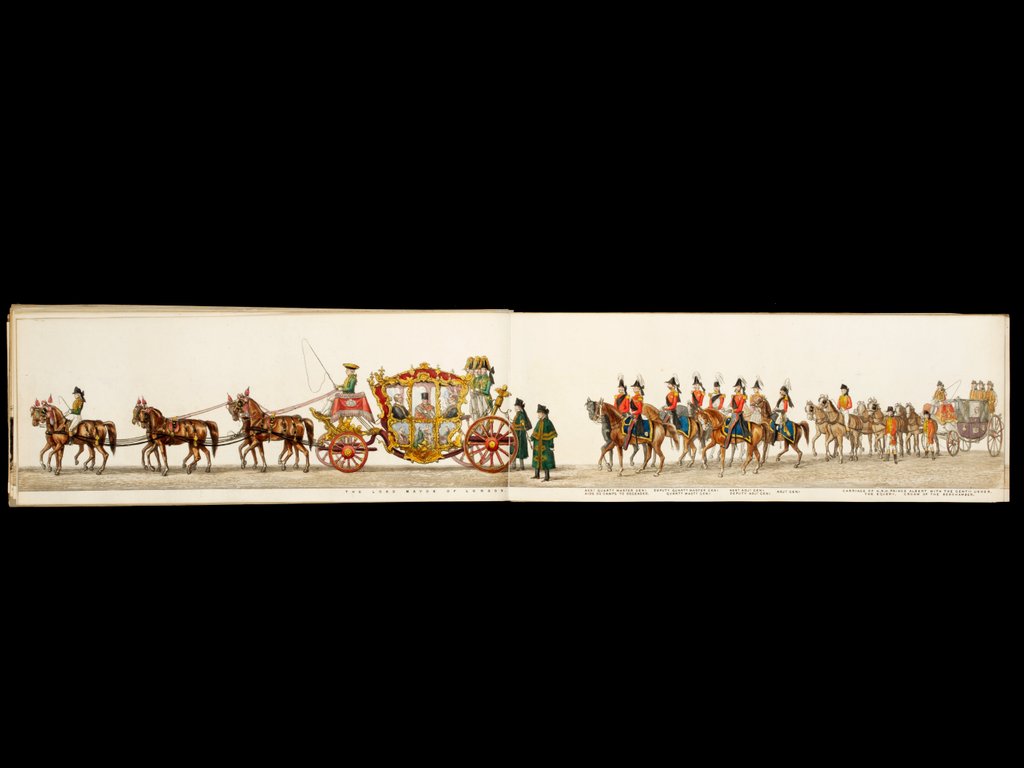 Detail of The Funeral Procession of the Duke of Wellington by Samuel Henry Alken