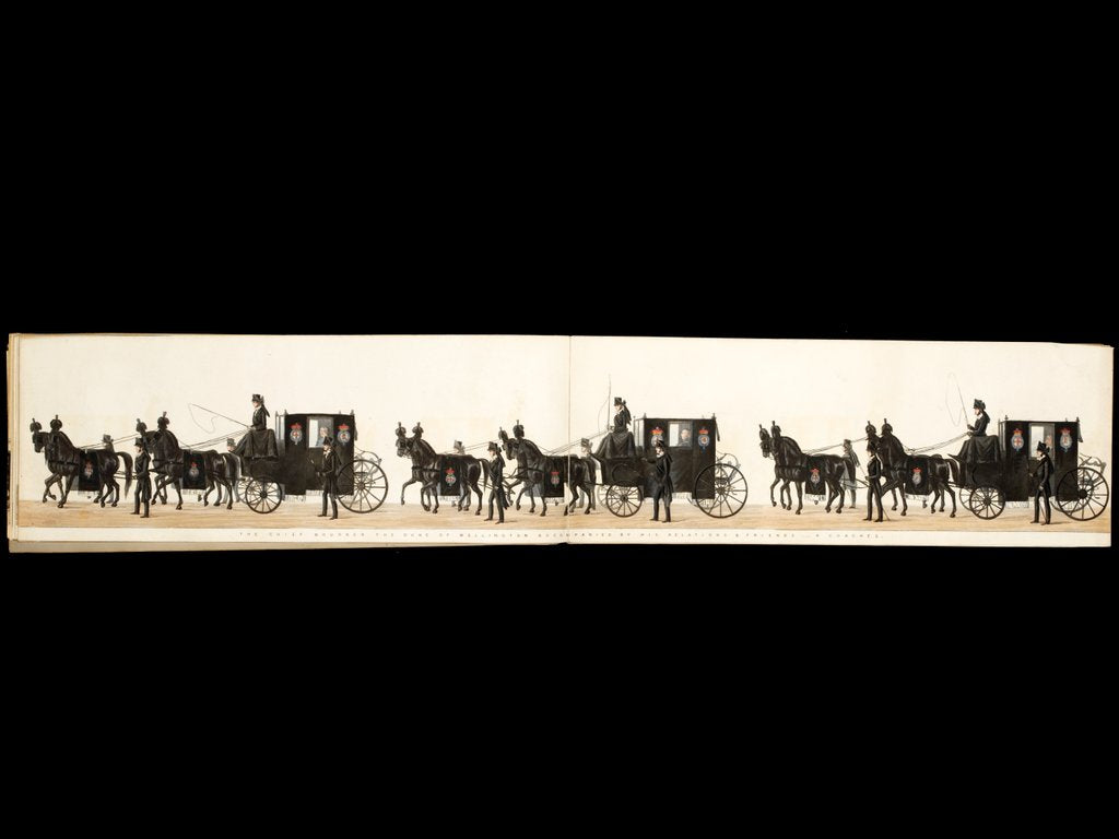 Detail of The Funeral Procession of the Duke of Wellington by Samuel Henry Alken